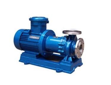 CQB80-65-160 Magnetic Impeller Water เครื่องสูบน้ำ 3.2m3 H Magnetic Drive Chemical Pump