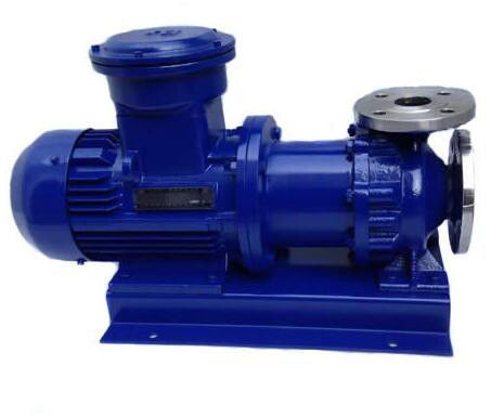 CQB80-65-160 Magnetic Impeller Water เครื่องสูบน้ำ 3.2m3 H Magnetic Drive Chemical Pump